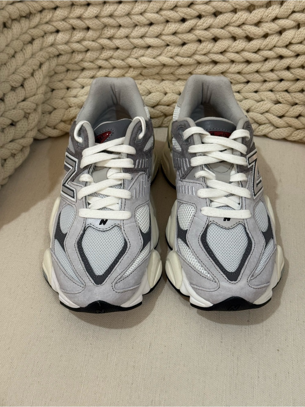 New Balance 9060 Sneakers Raincloud / Castlerock / White - Picture 3 of 7